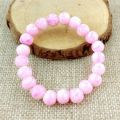 Pink Marble beaded Bracelet (Two in one pack). 