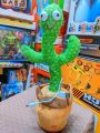 TALKING AND DANCING CACTUS PLUSH TOYS, HOME & OFFICE DECORATION SHOW PIECES (120 SONGS & RECHARGEABLE).