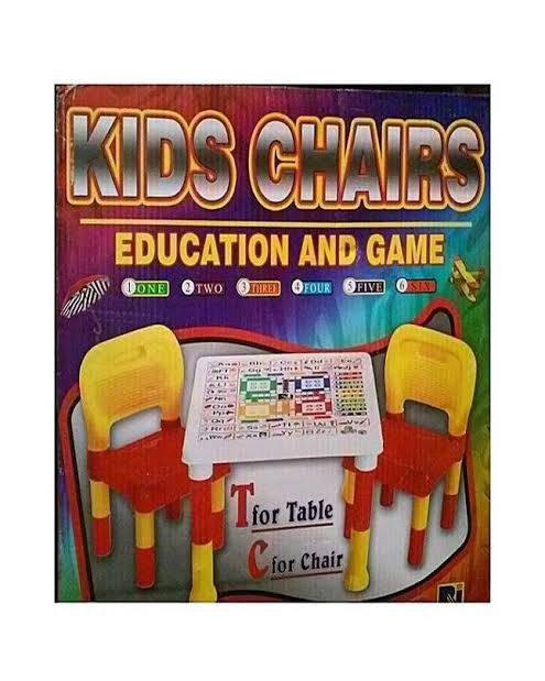 Kids%20Table%20Chair%20Set,2%20Chairs%20with%20Table,Study%20Table%20For%20Boys%20&%20Girls%20Printed%20Table%20-%20Image%203