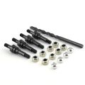 Carbon Steel Shock Mounts for ARRMA KRATON 6S/TYPHON/OUTCAST/INFRACTION | Universal Front & Rear Shock Standoffs | 1/8 1/7 1/10.