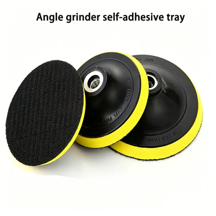3/4/5/6/7 Inch Sanding Disc Backing Pad M10 M14 Thread Polishing Buffer ...