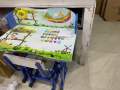 Kids Children Study/Homework  Table With Chair Set , Adjustable Height. 