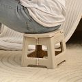 Plastic Folding Small Stool For Outdoor Use,Hand in Hand,Lifting Stool For Trains,Fishing Stool,Shrinking Stool,Bathing Stool. 