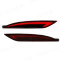 For Hyundai Sonata 8 2010 2011 2012 2013 2014 LED Rear Bumper Reflector Brake Light Turn Signal Fog Lamp 2 Pcs Car Accessories. 
