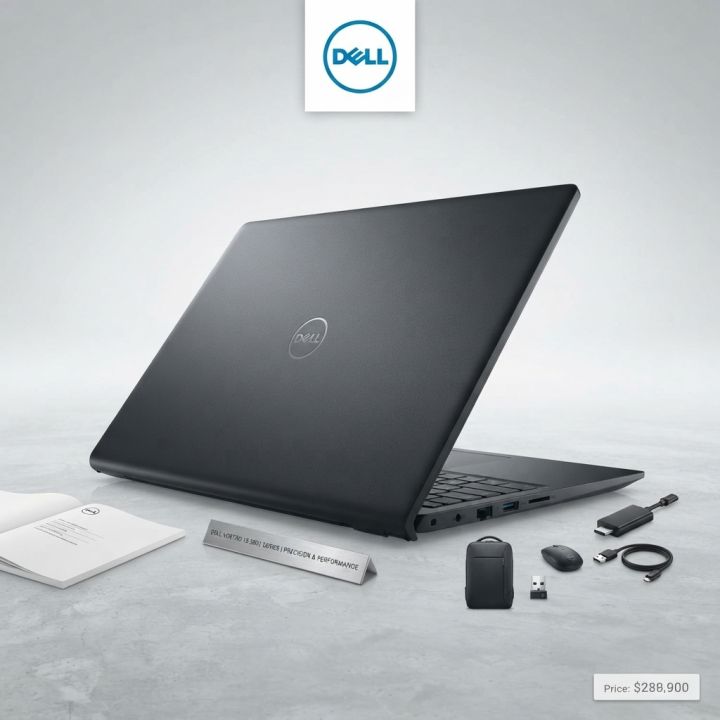 Dell Vostro 3510 Laptop Intel Core I5 1135G7 8GB RAM 256GB SSD 15 Inch FHD Business Laptop Computer Professional Work