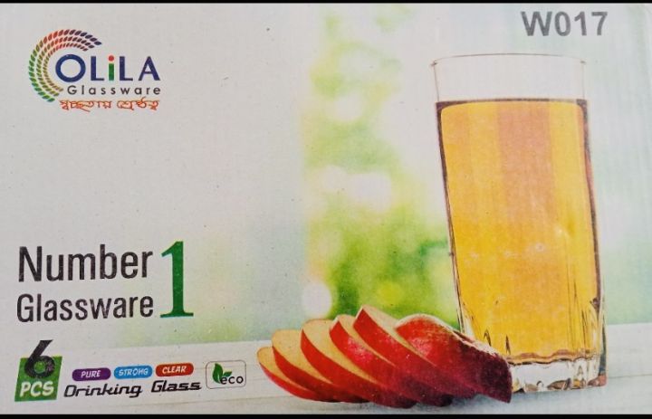 Crystal%20Clear%20Drinking%20Glass%20Set%20(6%20Pieces)%20OLILA%20W017%20-%20Glass%20-%20Image%202