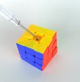 Tiny Phillips Screwdriver for rubics cube  - Transparent. 