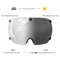TT Road Bike Helmet Cycling Glasses Photochromic Lens Cycling Helmets Goggles 95mm Road Bikes Helmet Goggles Bicycle Accessories. 