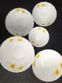 5 Pcs Pyrex Opal Glassware Oven Save Curry Bowl Set. .