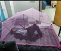 Portable travel adult mosquito net foldable net tent 3.5x6.5 feet. 