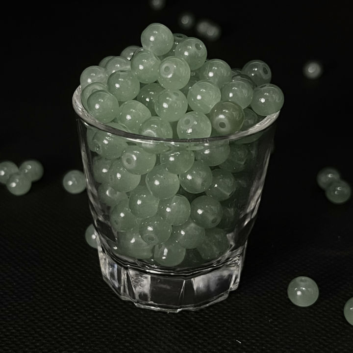 60pcs%208mm%20Round%20Glass%20Beads%20Classic%20Simplicity%20Beautiful%20Loose%20Beads%20Diy%20Bracelet%20Necklace%20Jewelry%20Handmade%20Beads%20Accessories%20-%20Image%203