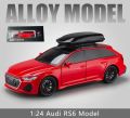 1:24 For Audi RS6 Simulation Diecast Alloy Car Model. 