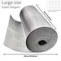 Extra Long 500cm Double-Sided Reflective Aluminum Foil Insulation Roll Heat Shield Ideal for Windows RVs Garage Doors Room Roof.