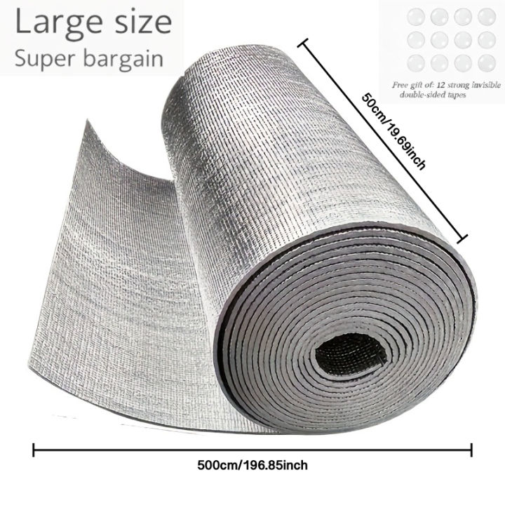 Extra%20Long%20500cm%20Double-Sided%20Reflective%20Aluminum%20Foil%20Insulation%20Roll%20Heat%20Shield%20Ideal%20for%20Windows%20RVs%20Garage%20Doors%20Room%20Roof%20-%20Image%207