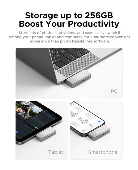 ORICO%20S5%20Flasod%20256GB%20MINI%20Portable%20SSD%20ProRes%20with%20Direct%20Plug%20&%20PD%20100W%20Fast%20Charging%20for%20Dashcam%20Mobile%20Mac%20PC%20iPhone%2016/15%20-%20Image%204