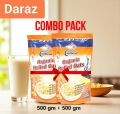 COWHEAD ORGANIC ROLLED BABY OATS COMBO PACK 500GM +500GM. 