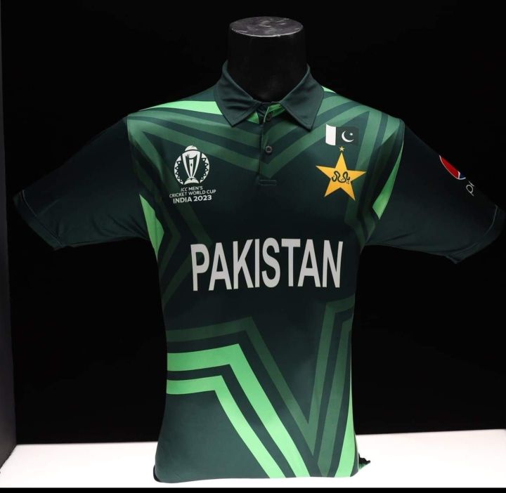 CRICKET SHIRT PAKISTAN-23_24 LATEST  FIRST COPY #IN DRY FIT FABRIC