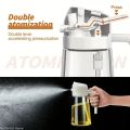 550ml 2-in-1 Glass Oil Spray Bottle for BBQ, Camping, and Fitness Fat Loss | Kitchen Cooking Utensil. 