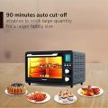 Philips HD6975/00 Digital Oven Toaster Grill, 25 Litre OTG, 1500 Watt with Opti Temp Technology, Chamber light and 10 preset menus, Inner Lamp (Grey). 