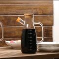 1 Liter Oil Dispenser Bottle With Wooden Lid. 