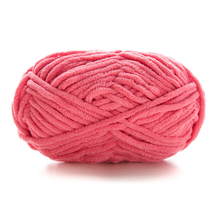 50g%20Thick%20Velvet%20Yarn%20Handmade%20DIY%20Knitting%20Yarn%20Wool%20Line%20Baby%20Scarf%20Hat%20Soft%20Chenille%20Yarn%20Knit%20Wol%20-%20Image%207