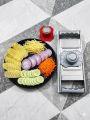 Original Vip International Vegetable Salad Cutter & HandSefty - 1 Pieces 2 ni 1 Blade Potato Chips Banana,Apple wafer, vegetable Cutter ,Garnishing n Chopping - 100% Non Magnetic Japani SS Steel.
