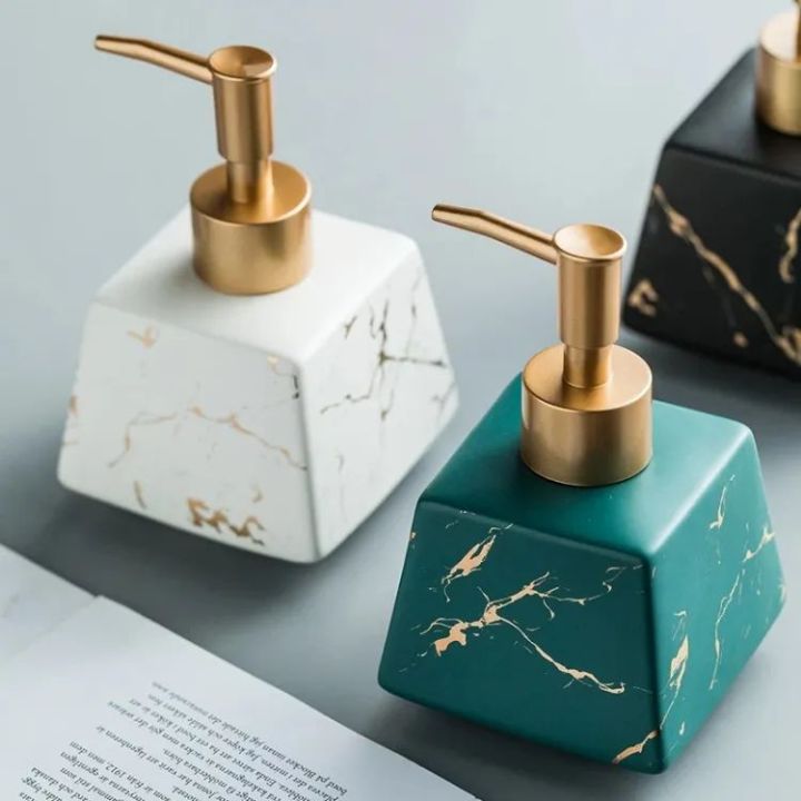 260Ml%20Bathroom%20Luxury%20Ceramic%20Marble%20Soap%20Dispenser%20Shower%20Gel%20Shampoo%20Water%20Bottle%20-%20Image%205