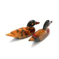 Resin Pair of Mandarin Ducks Chopstick Holder for Home Decoration Feng Shui Craft Display Ornament.