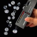 Moissanite Diamond 1ct 6.5mm Perfect Diamond Alternative GRA Certified. 
