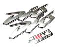 Honda Dio Silver Chromated 3D Badge Monogram Emblem (both sides). 