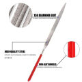 10pcs Diamond Needle File Set For Jewelry Needle Metal Wood Ceramic Glass Stone DIY Hand Carving 140mm Diamond Polishing File. 