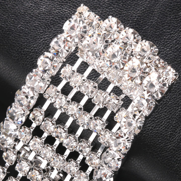Stonefans%20Exaggerated%20Geometric%20Tassel%20Earrings%20for%20Women%20Luxury%20Rhinestone%20Earrings%20Dressing%20Ball%20Party%20Jewelry%20Accessories%20-%20Image%205