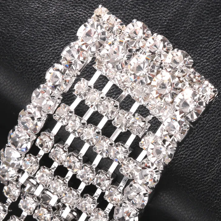 Stonefans%20Exaggerated%20Geometric%20Tassel%20Earrings%20for%20Women%20Luxury%20Rhinestone%20Earrings%20Dressing%20Ball%20Party%20Jewelry%20Accessories%20-%20Image%205