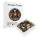 Wooden Puzzles for Adults - Mechanical Dragon Puzzle, Unique Shape Wooden Jigsaw Puzzles, Wood Puzzles Adult, Family Puzzle, Goo. 
