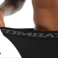 Men's football and basketball leggings, high elasticity training, sports fitness, 7-point leggings, quick drying, breathable. 