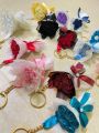 pack of 5 flower bouqet keychains 5 in 1 keychains special offer for girls only. 