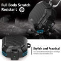 Carbon Fiber Switch Lock Earphone Case For Samsung Galaxy Buds 2 Pro FE Live Cover Full Protection Shockproof With Keychain Box. 