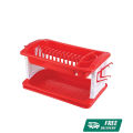 আরএফএল ইংলিশ ডিশ র‍্যাক লাল 917197 - kitchen rack. 