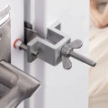 Stainless Steel Travel Padlock, smooth burr-free surface, sturdy and durable, multi-scenario universal lock, ideal for home, dor. 