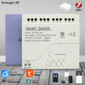 Zigbee Smart /WIFI EWELINK Tuya 4CH Smart Relay 12V 24V 220V Dry Contact NO/NC/COM Module Timer Inching Switch for Light/Motor. 