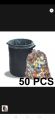 Clear (30" ×20") 50 PCS Trash Bag/Poly Bag/Garbage Bag/Moyla Felar Bag/Polibag.. 