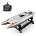2.4G RC High Speed Racing Boat Waterproof Double Motor Remote Control Professional Speedboat 805  Toys for boys. 