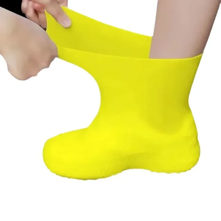1%20Pair%20Silicone%20WaterProof%20Shoe%20Covers%20Lip-resistant%20Rubber%20Rain%20Boot%20Rain%20Gear%20Overshoes%20Accessories%20for%20Outdoor%20Rainy%20Day%20-%20Image%203