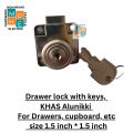 pocket Friendly Good Quality - Drawer Lock / Furniture Lock Alunikki by KGI. 