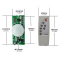 3.2V 3.7V Solar Lamp Board Controller Module Infrared Human Induction Solar Light Circuit Board Solar Street Light Driver Board. 