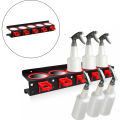 Spray Bottle Storage Rack Holder Bracket Wall Mounted  bottle holder Display for Workplace Garage Organizer Car Wash Tool Rack. 
