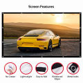 60 72 84 100 120 150 Inch Simple Foldable Projection Screen Polyester 16:9 Outdoor Full HD 1080P 4K Projector Screen Curtain. 