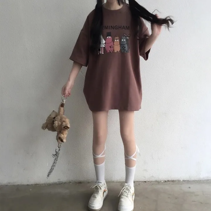 Lh.sunshine%20T-shirt%E2%9A%A1Cartoon%20matrix%20screen%20work%20can%20be%20worn%20on%20all%20occasions.%F0%9F%92%95Girls%20-%20Image%203