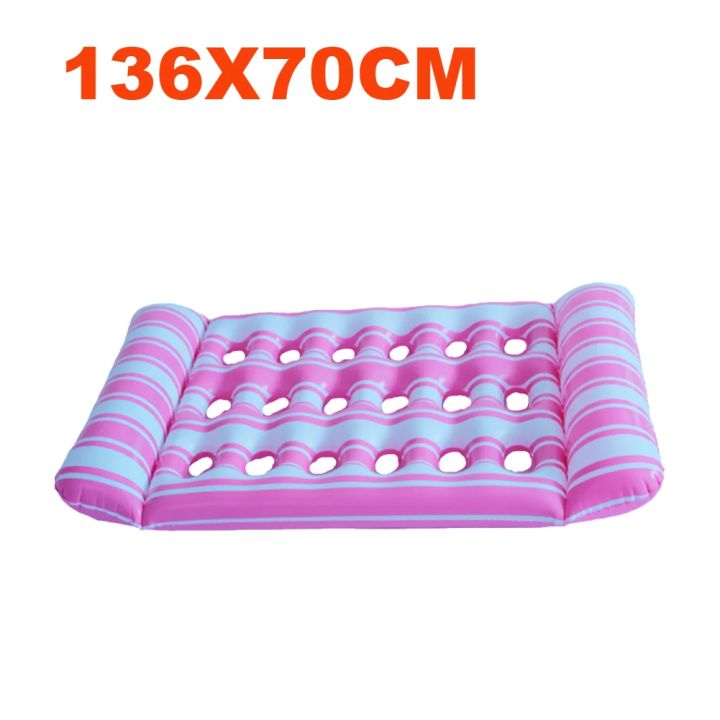 Inflatable%20Floating%20Bed%20with%20Headrest%20PVC%20Floating%20Lounger%20Pool%20Air%20Mattress%20for%20Swimming%20Pool%20Beach%20Adult%20Water%20Sleeping%20Bed%20-%20Image%207
