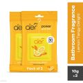 Aer Power Pocket Bathroom Freshener Lemon Tangy Delight 10 gm- Pack of 2. 